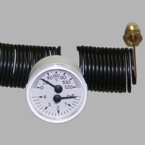 Teplomer s tlakomerom 120 °c / 4 bar
